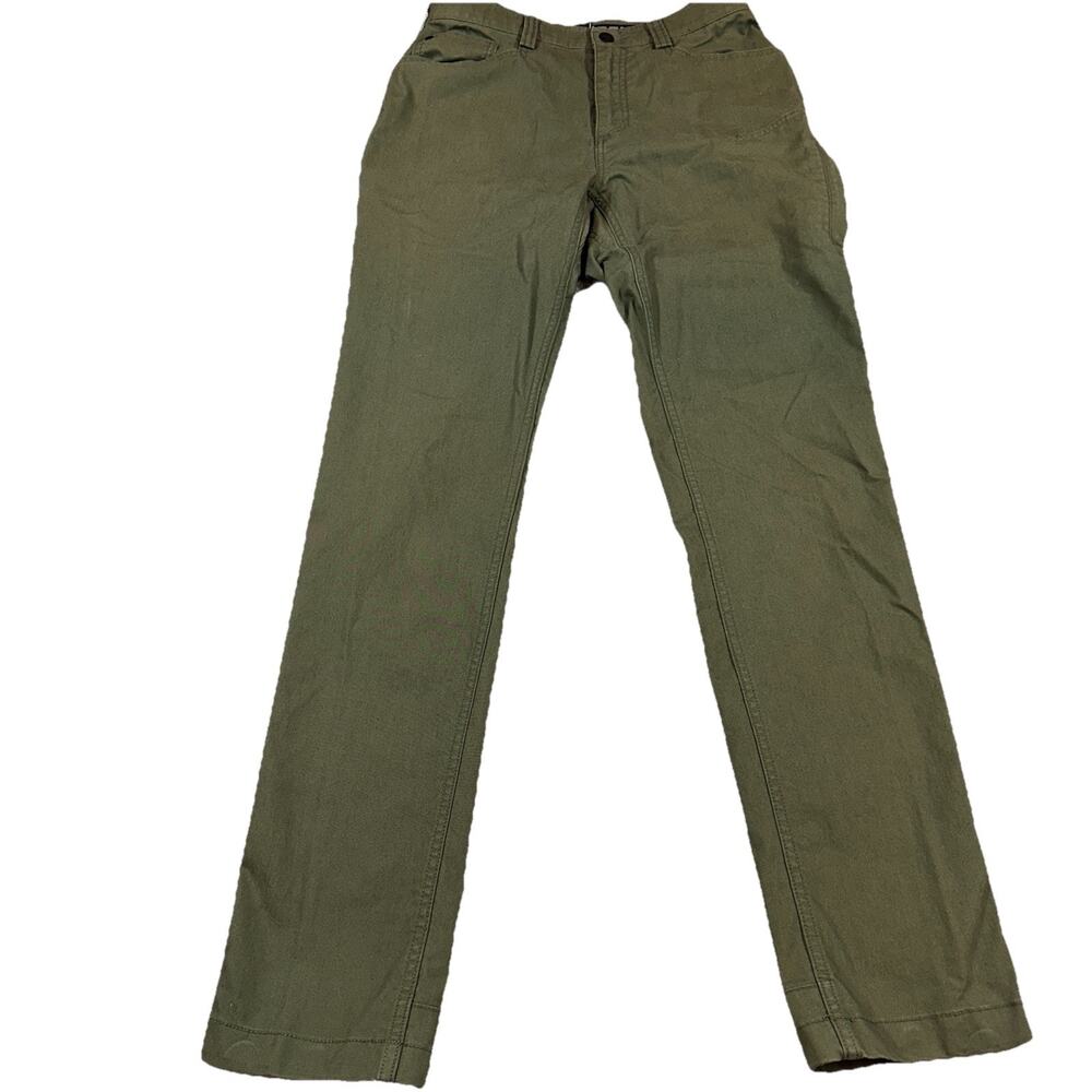 Alaskan Hardgear Pants Womens 6 Long Olive Hiking Outdoor Stretch Utility
